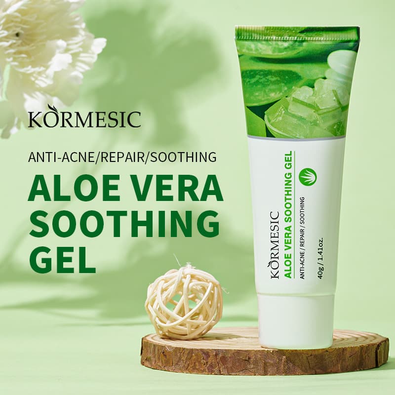 KORMESIC Aloe Vera Gel for After-Sun Repair, Moisturizing and Hydrating Facial Care