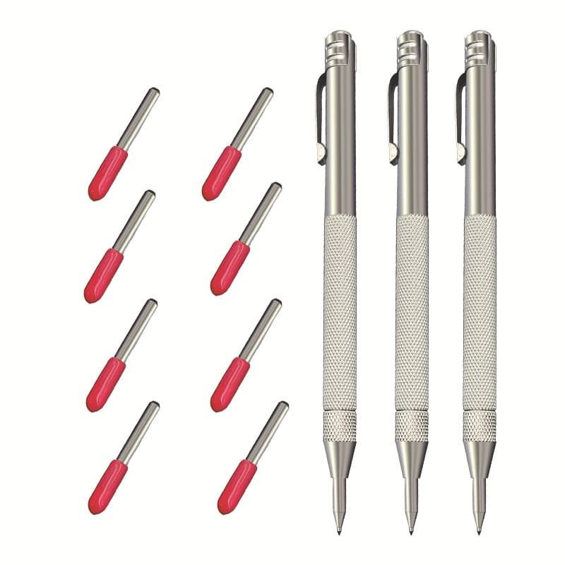 Replacement Needle Strong Magnet Tungsten Steel Ceramic Glass Marking Pen Alloy Scratching Pen Hardware Tool