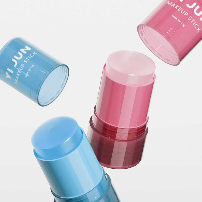 13.5g Rotating Deodorant Stick PP Deodorant Vanilla Cream Mask Mud Stick Daily Chemical Packaging Deodorant Bottle Packaging Manufacturer