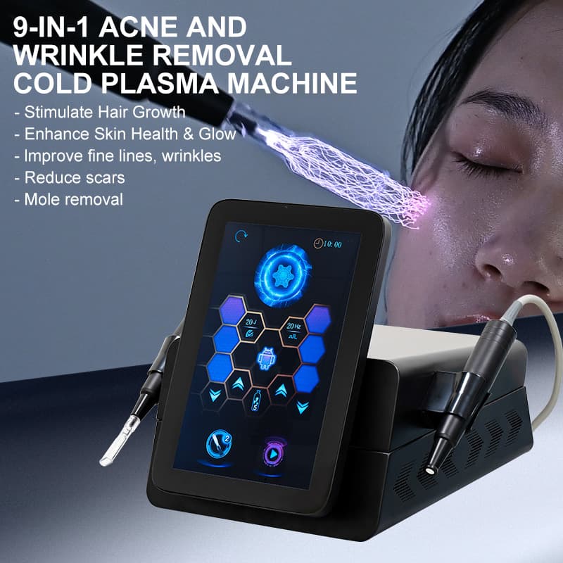 Cold Plasma Beauty Device for Cleansing, Healing, and Skin Rejuvenation - Cold Warm Plasma Device