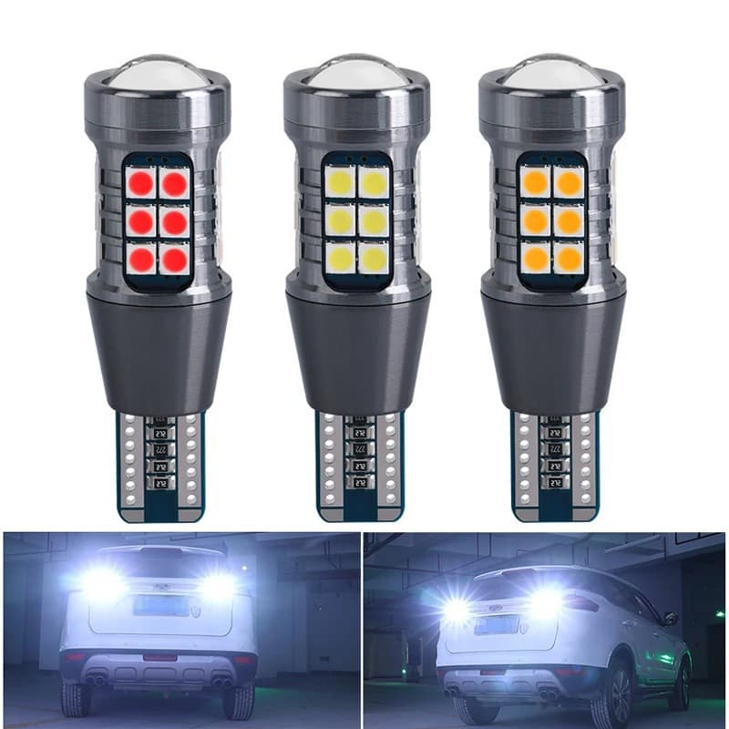 Foreign trade popular car LED decoded reversing light T15 turn signal canbus brake light high-bright tail light