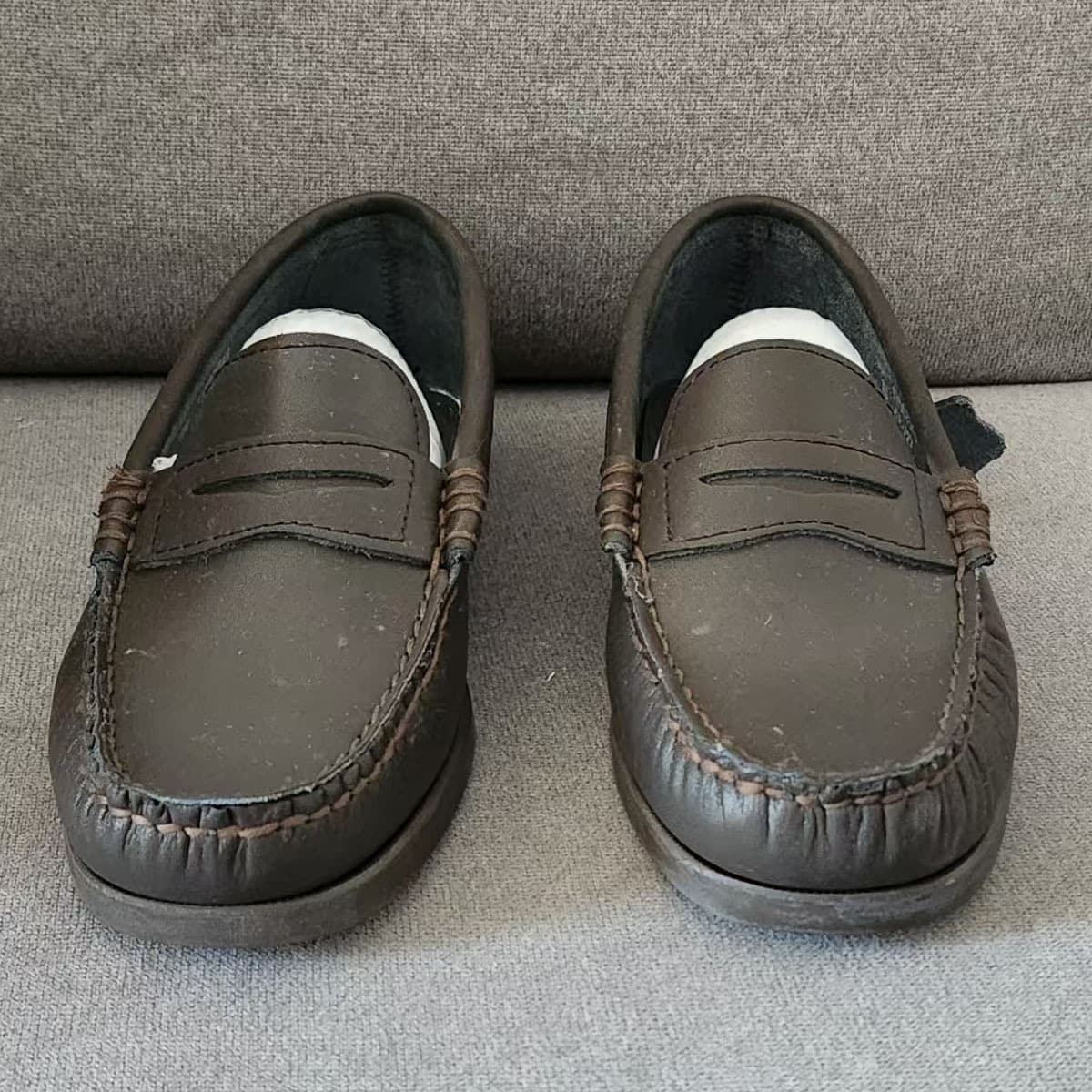 Safety Shoes Four-Season Cowhide Leather Non-SEBAGO Boat Shoes Cowhide Leather Anti-Slip Shoes African Shoes Tianjin Factory Shoes