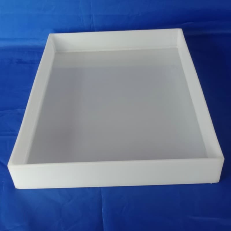Acid and Alkali Resistant PP Polypropylene Laboratory Hazardous Chemical Spill Containment Tray Battery Tray