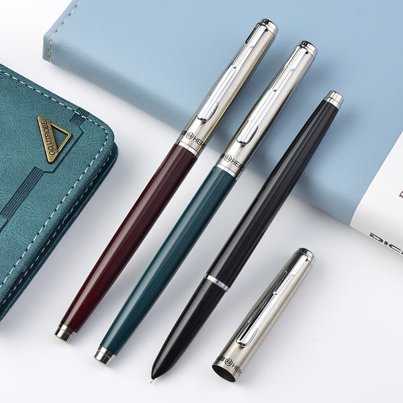 Genuine Hero 007 Series Fountain Pen, Classic Chinese Iridium Pen, Wholesale Retro Classic Fountain Pen