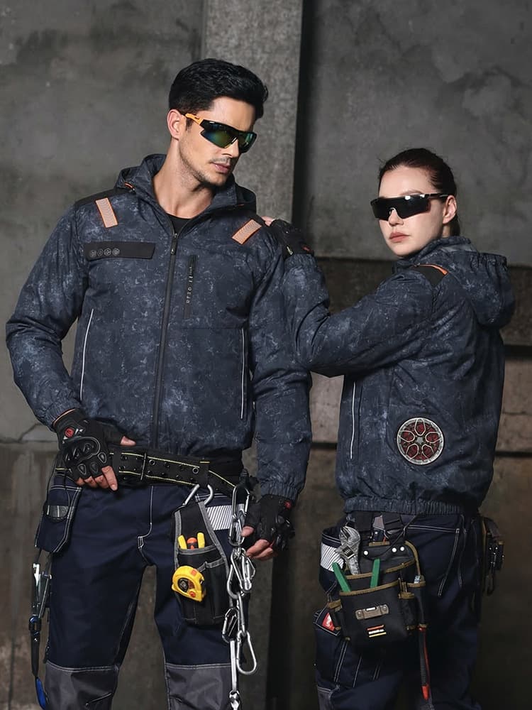 Cross-border source summer air-conditioned vest with heat-insulating coating, fan-equipped cooling clothing