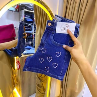 Boyfriend jeans wholesale women's denim shorts Cargo denim shorts