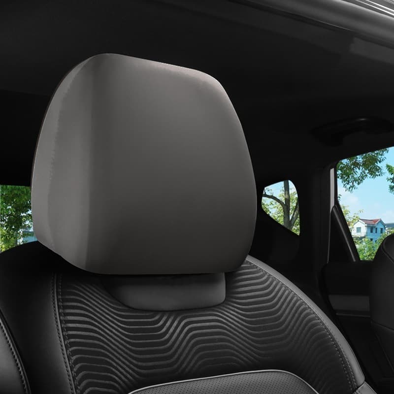 Full-Coverage High-Elasticity Car Seat And Headrest Protector Covers for 5-7 Seater Vans Trucks Available in Three Colors