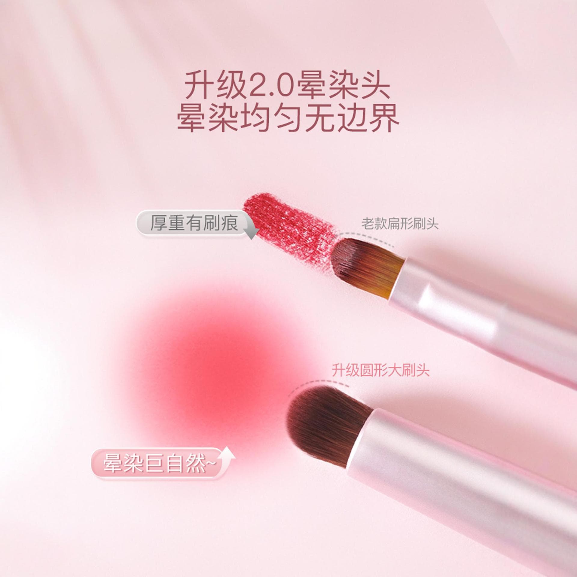 Double-Ended Retractable Lip Brush with Cap, Smudge Concealer Brush, Lip Liner, Lipstick, Lip Mask Makeup Brush, Travel Portable