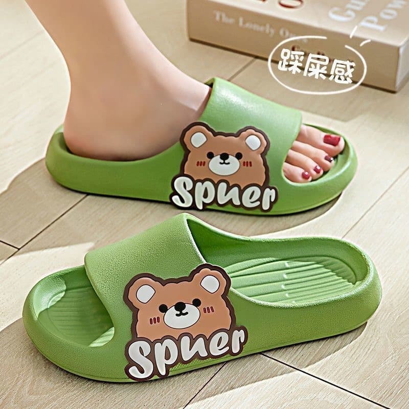 【Drop Shipping】Women's Summer Indoor Home Bathroom Slippers with Cloud-Like Comfort, Waterproof and Non-Slip