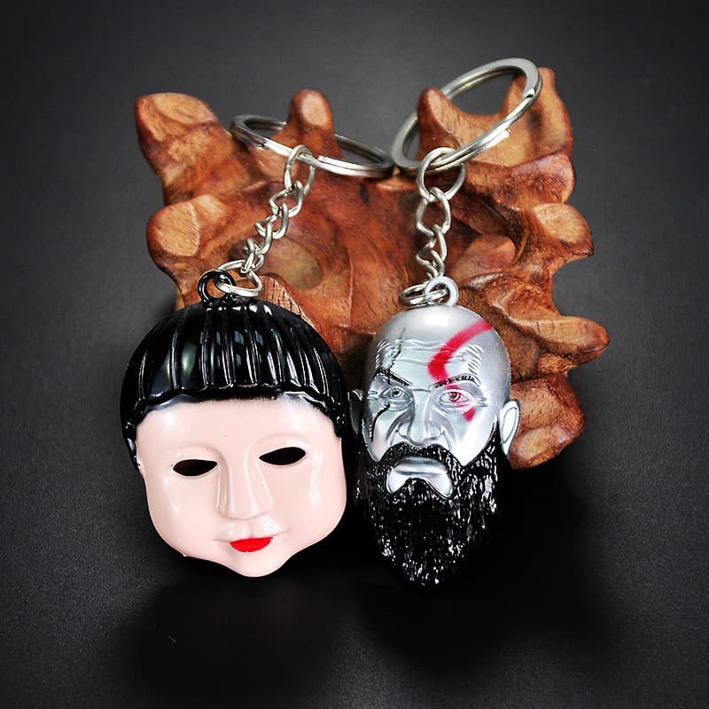 Creative cartoon keychain, small metal pendant, bag pendant, creative trendy small accessories, commemorative gift gadgets
