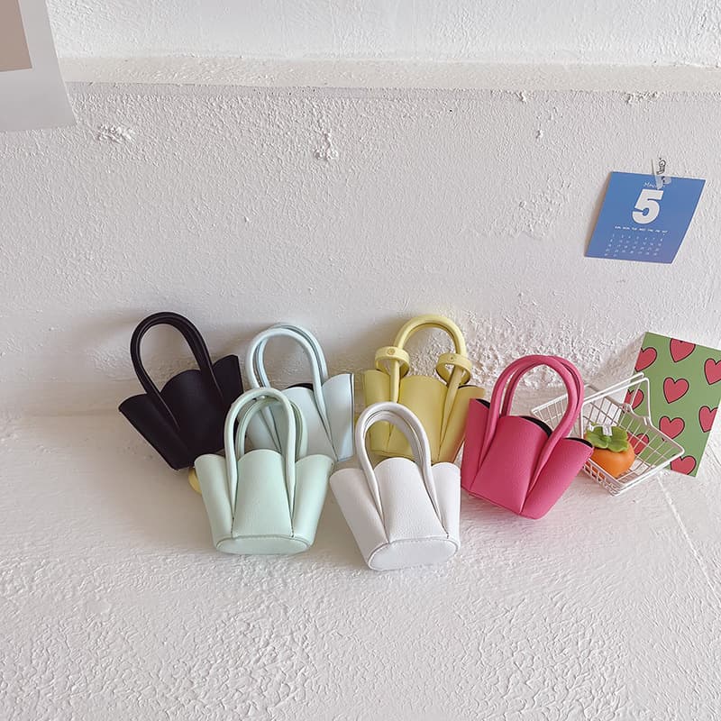 Fairy Petal Bag Korean Children's Bag 2022 New Style Candy Color Handbag Ins Girls Crossbody Bag Wholesale
