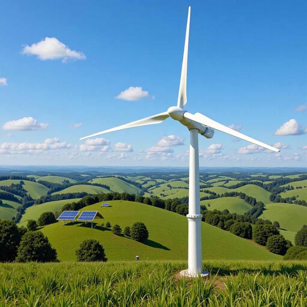 Wind Turbine M-Type 12V 48V 10KW Wind Generator for Home Farm Wind Power Equipment