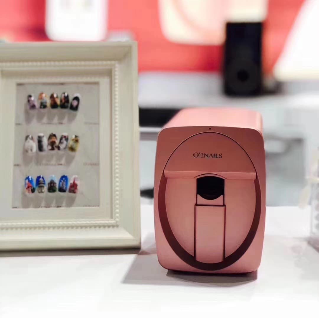 o2nails Smart Nail Printer Fully Automatic AI Painting Machine 3D Nail Art Machine DIY Factory