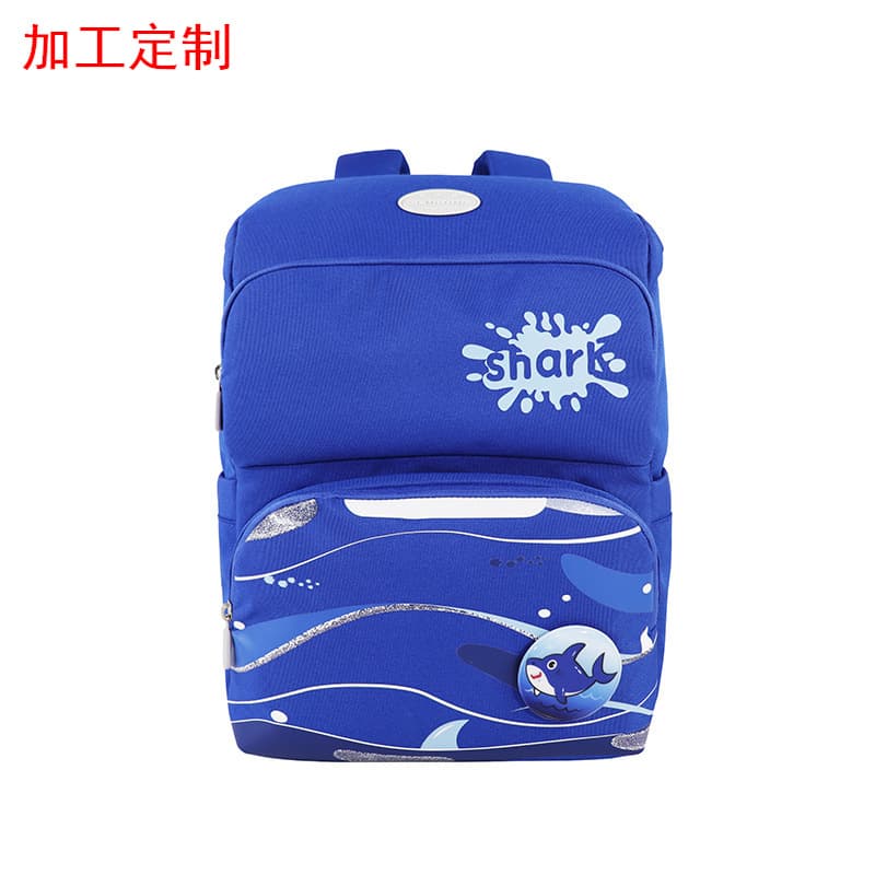 Custom Ocean Fun Cartoon Cute Children's Backpack for First Grade New Students Oxford Cloth Waterproof Student Backpack