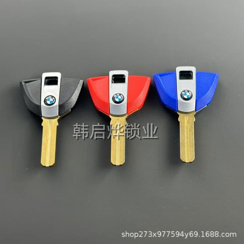 Chip Key Blank Electronic for BMW F650 F700 F800GS R1000RR R1200GS Motorcycle