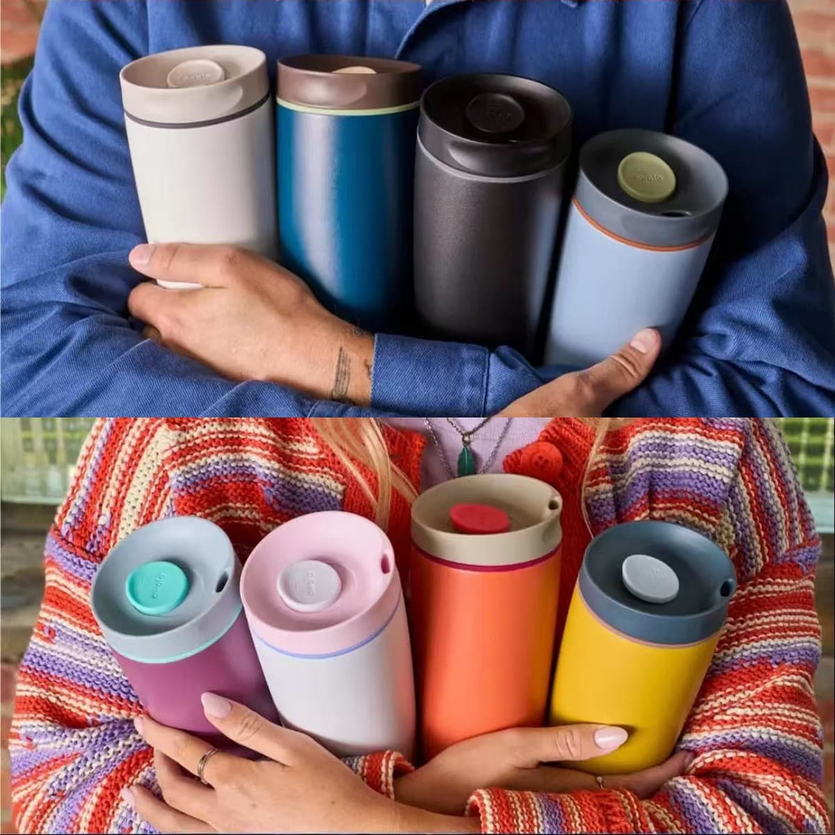 New Large Capacity Coffee Cup Outdoor Portable Travel Water Bottle 304 Stainless Steel Double-Layer Vacuum Minimalist Insulated Cup