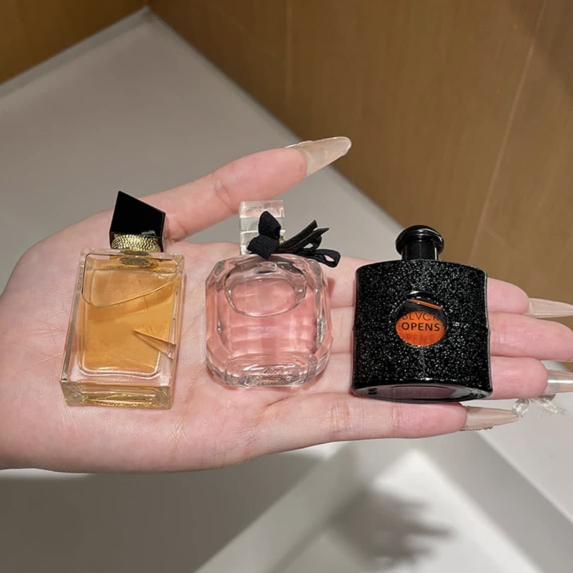 Douyin Hot-Selling DKY New Q-Version Perfume 7.5ml Rose of No Man's Land Black Opium Blue Wind Chime Encounter Long-Lasting Fragrance