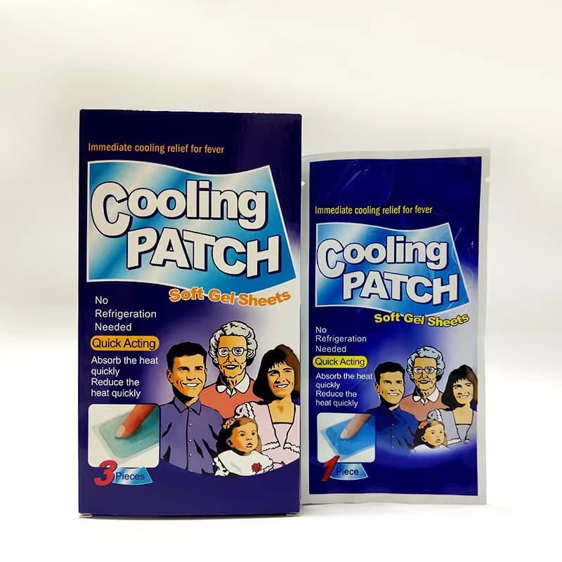 Wholesale Fever Cooling Patch Physical Cooling Patch Cold Therapy Fever Patch One Sheet Per Patch Suitable for Adults and Children