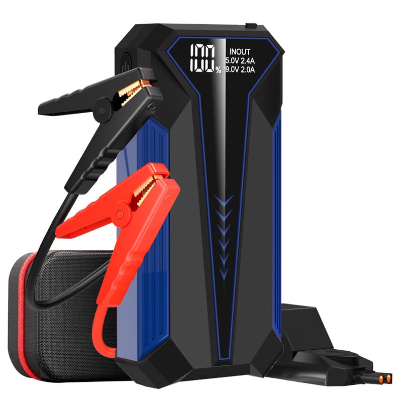 Cross-border Car Emergency Jump Starter 12V / Power Bank Phone Charging (Gasoline Car, Diesel Car, Small Truck)