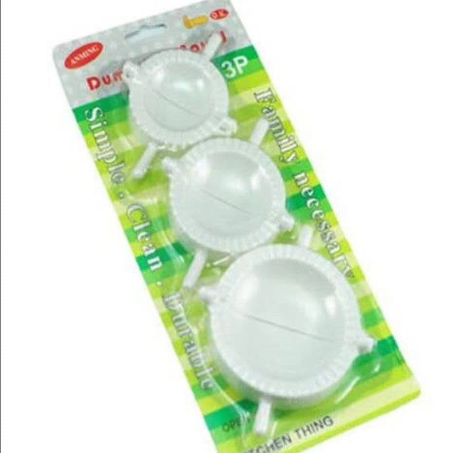 3PC dumpling artifact hardcover large, medium and small dumpling mold dumpling maker handmade dumpling mold 1 set full dumpling maker