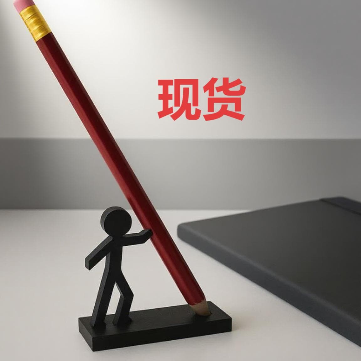 New Cross-Border Product Line Drawing Figurine Stand - Pen Holder Decoration in Line Figure Shape