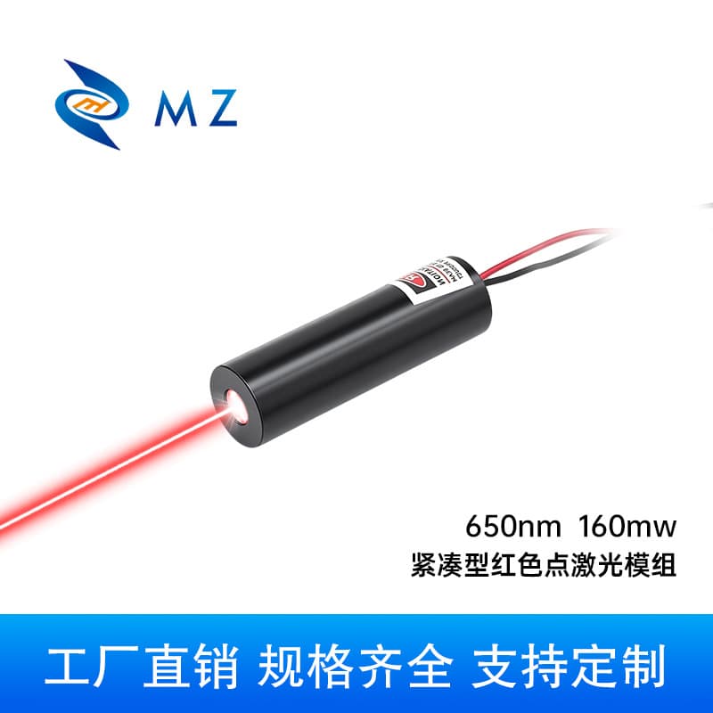 12mm 650nm 160mw 24V Compact Red Dot Laser Industrial Grade Aiming Positioning Laser Module