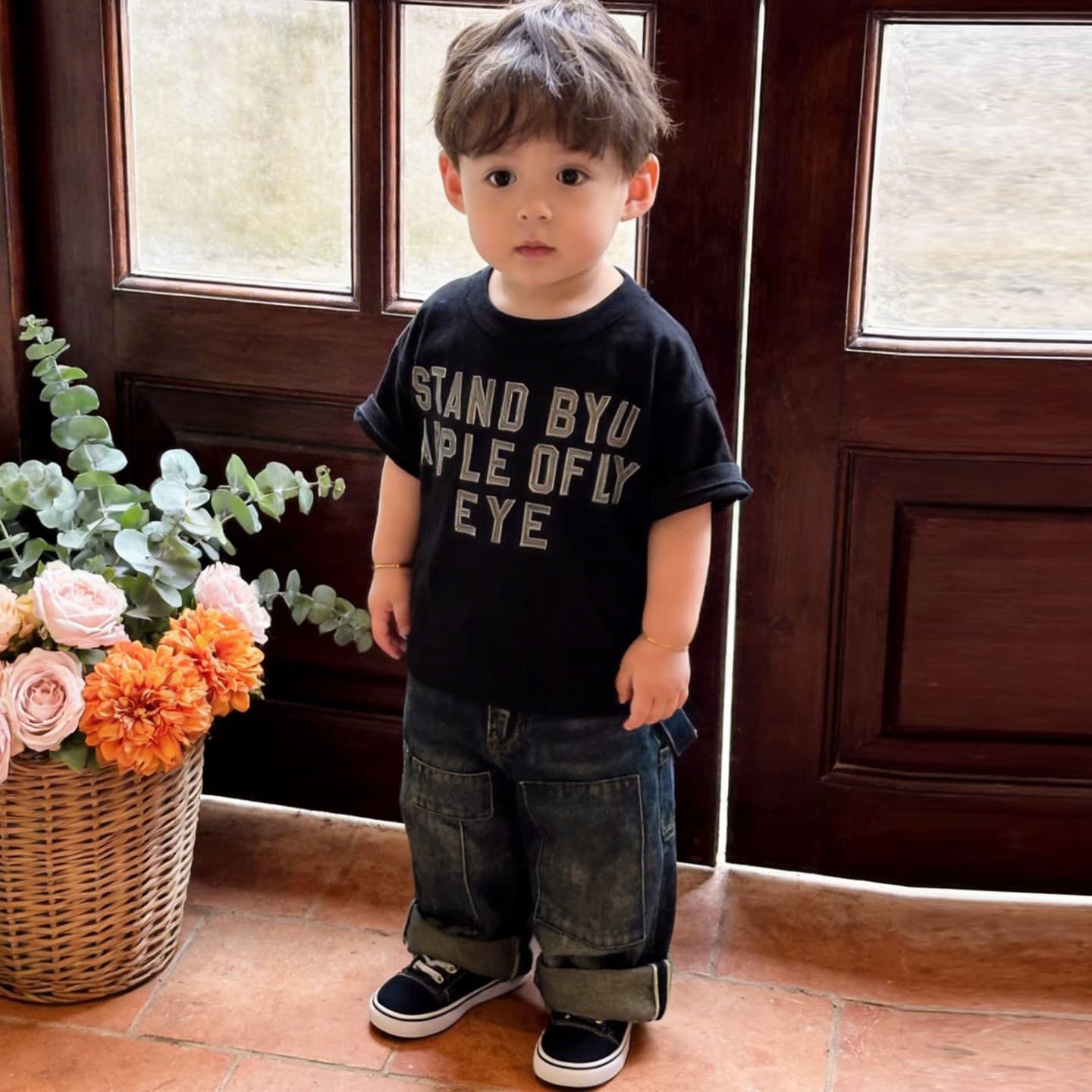Boys' Pants 2026 Summer New Arrival Kids' Fashion Trendy Versatile Denim 2-in-1 Pants Baby Boy Loose-Fit Long Pants