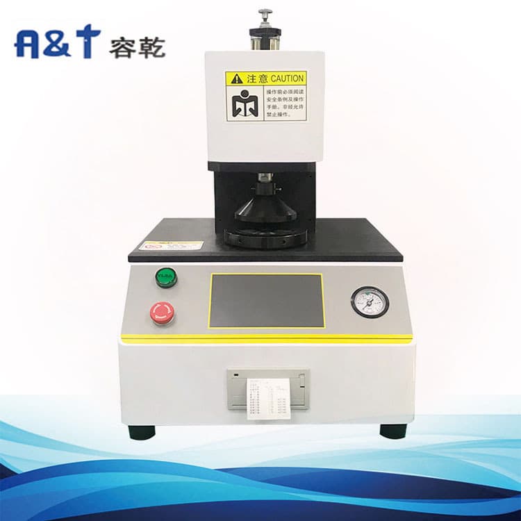 Manufacturer supplies cardboard burst strength tester, fully automatic burst strength testing machine, complete specifications available.