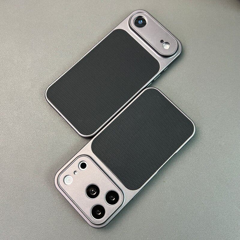 Diamond Pattern Ultra-Thin Case for iPhone 17 with Camera Button, Full Coverage Electroplated for 16 Pro Max, Premium Style for Men and Women