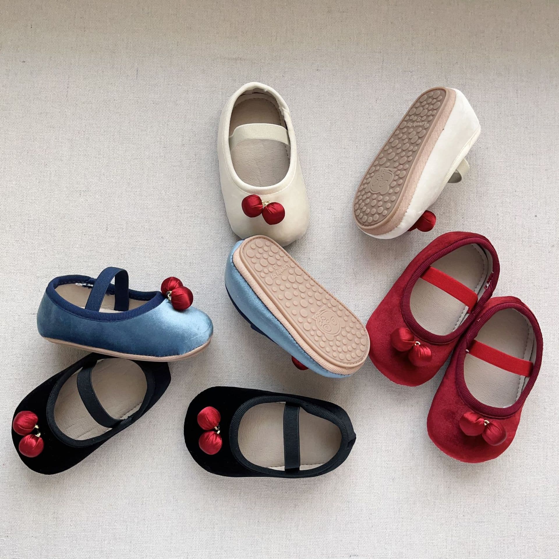 Spring Autumn New Style Baby Girl Shoes Soft Bottom Slip-On Casual Trendy Kids Footwear Elastic Band Versatile Infant Footwear