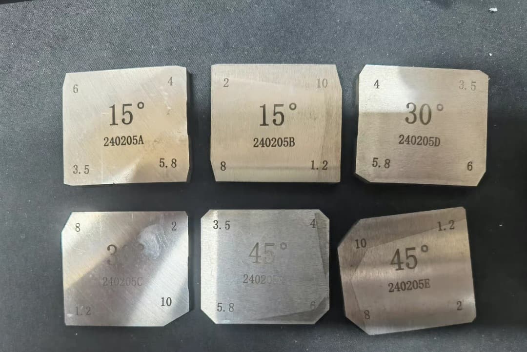 Chamfer Gauge Block Chamfer Standard Block Chamfer Caliper Chamfer Gauge JJF Su 211 JJF Gui 87 JJF Shan 060