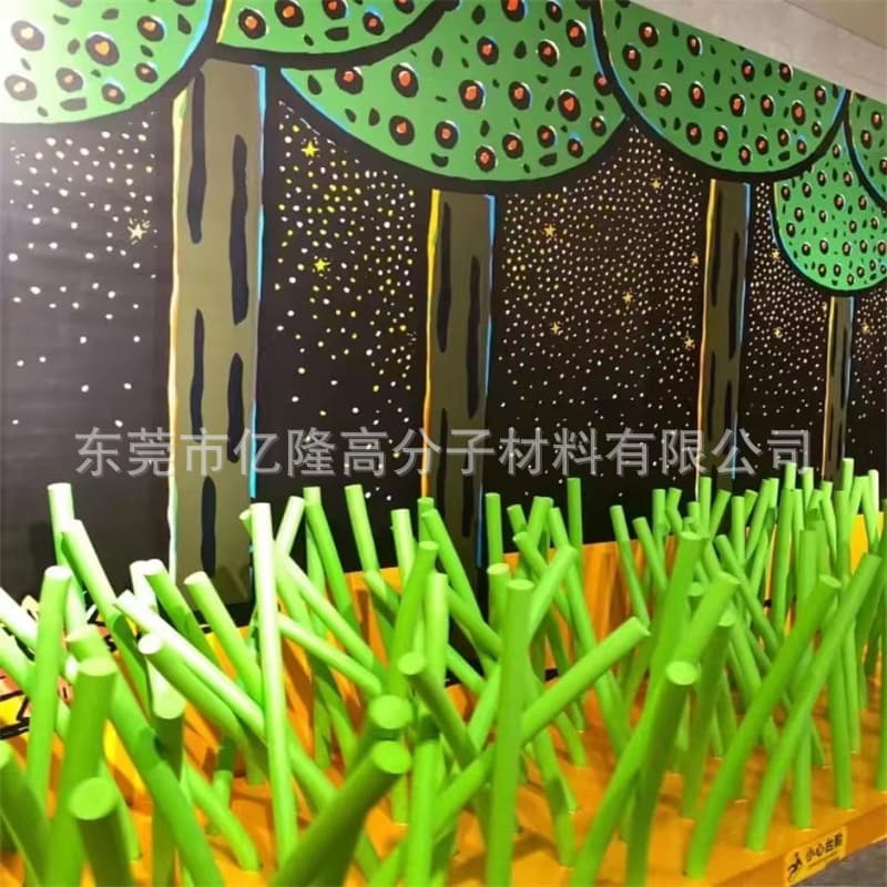EVA solid foam sticks, wedding scene layout colorful decorative strips, swimming sticks, gymnastics props, round sticks, column sticks