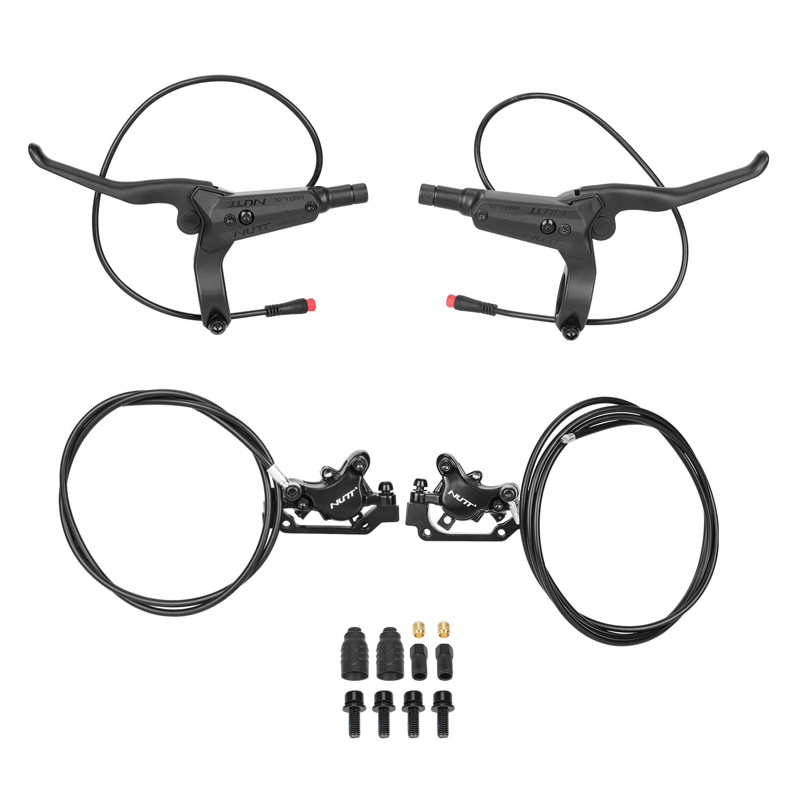 NUTT Power-Off Hydraulic Disc Brake for Folding Bicycle Lithium Battery Scooter with Brake Sensor