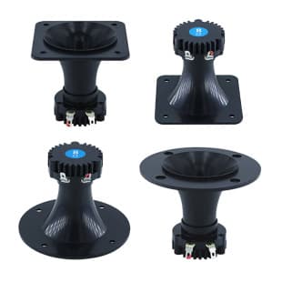 3.5 Inch 4 Inch Horn Tweeter 25 Core Strong Neodymium Outdoor Sound Column Waterproof Tweeter 8 Ohm 25 Watt