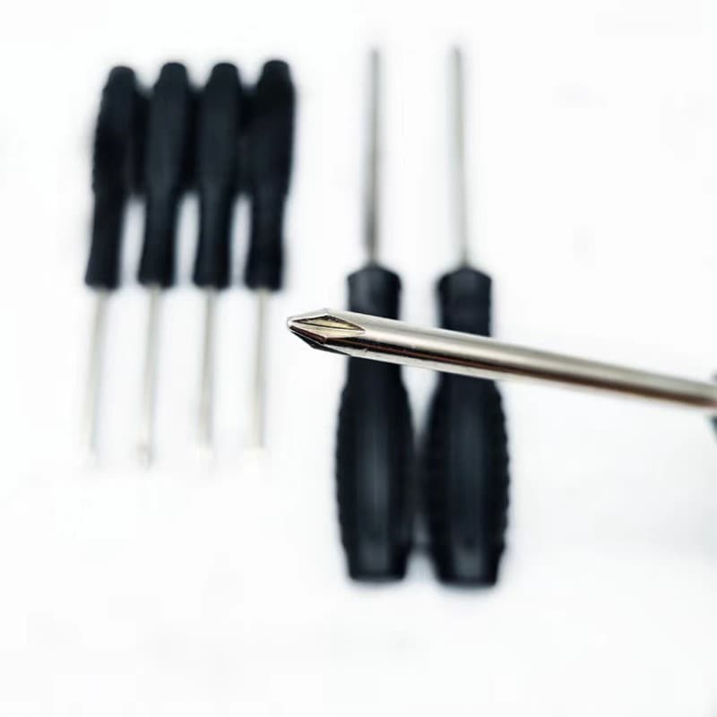 4mm Cross Magnetic Small Screwdriver Black Arrow Flathead 4.0 Toy Computer Home Appliance Delivery Tool Screwdriver