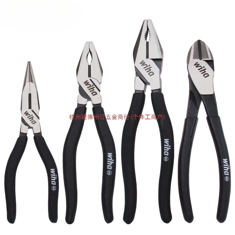 German wiha Weihan Black Forest pliers imported wire pliers vise diagonal pliers electrician needle nose pliers industrial grade