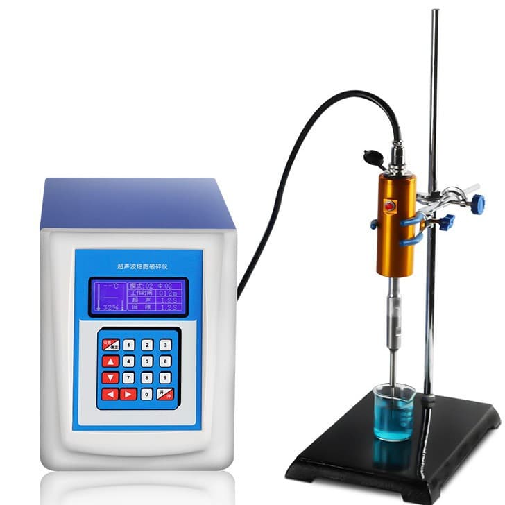 Handheld Ultrasonic Cell Disruptor, Small Laboratory Cell Crusher