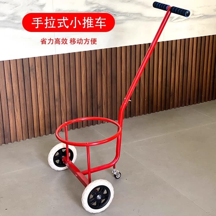 Manual Water Cart Multifunctional Farm Tool Effortless Dirty Water Disposal Rural Hand-Pulled Waste Water Cart Water Filling and Dumping Cart