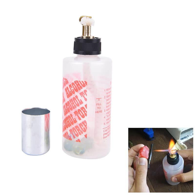 Plastic Alcohol Lamp Dental Technician Blowtorch Oil Clay Alcohol Blowtorch Chemistry Lab Alcohol Lamp Dental Materials