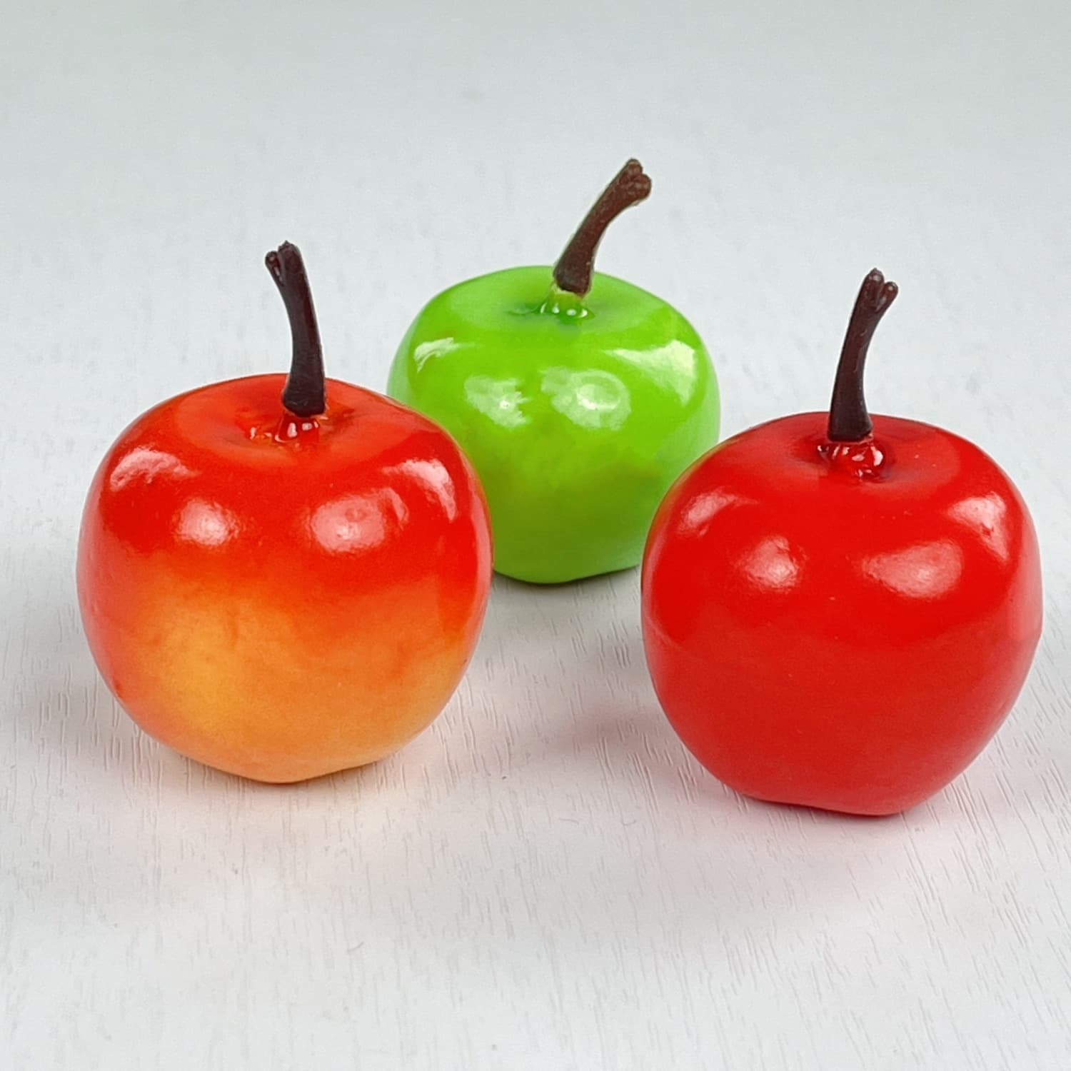 35# Foam Small Fruits Mini Fake Apple Models Decorative Props Toy Accessories