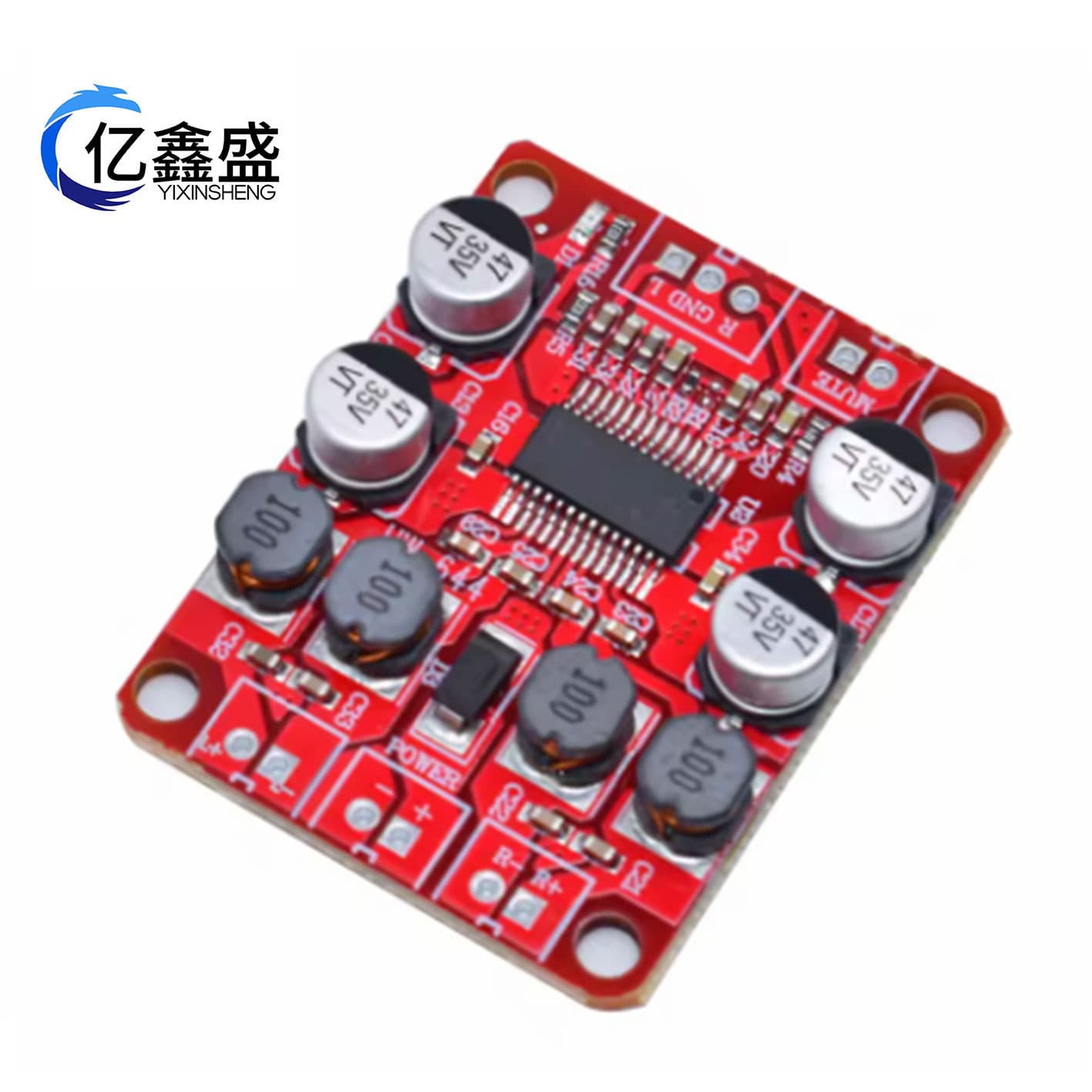 TPA3110D2 Digital Amplifier Board Dual Channel 2*15W Stereo 3110 Audio Amplification Module DC12V 2A