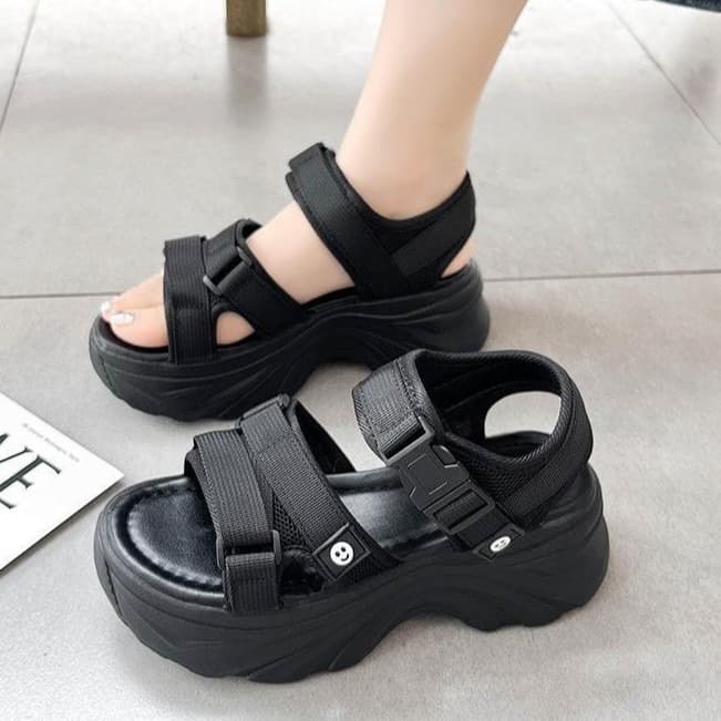 Sports Style Thick-Soled Sandals for Women, 2026 Summer One-Strap Dad Sandals, Versatile Fashionable Casual Platform Sandals
