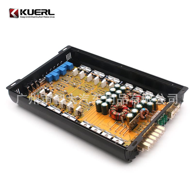 Factory Wholesale 6-Channel Car Audio Amplifier 12V High Power Class AB 6-Way Car Amplifier