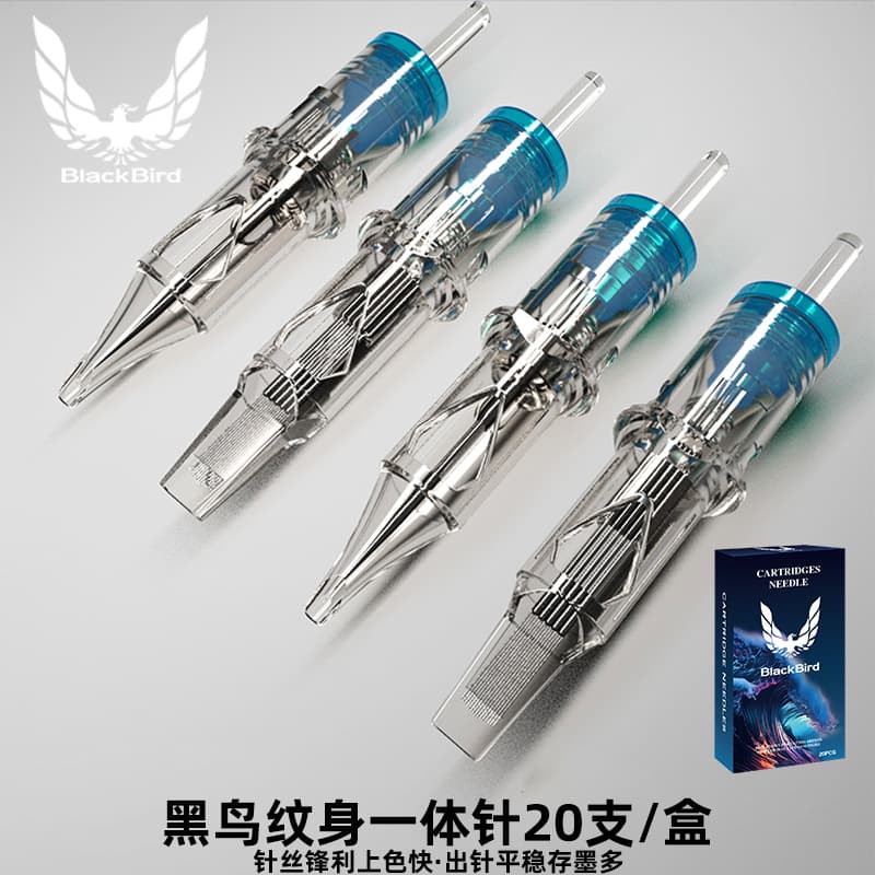 Blackbird Disposable Tattoo Needle One-piece Tattoo Embroidery Needle Ink Box Beauty Skin Care Makeup Tool