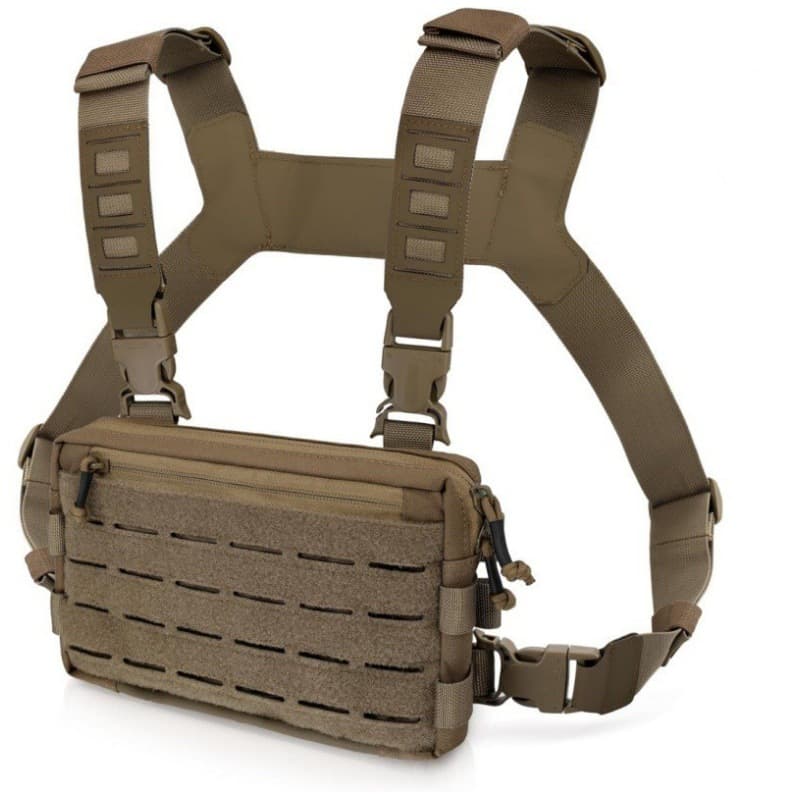 In Stock Cross-border Amazon Men's Tactical Chest Bag Outdoor Tactical Vest Outdoor Sports Cycling Vest Bag