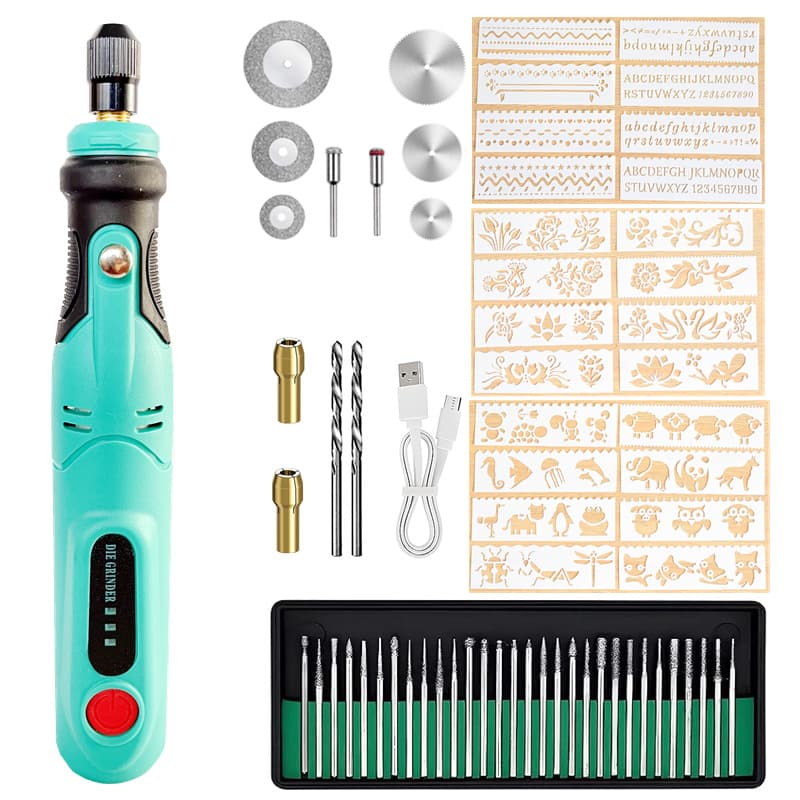 Cross-border 3.6V Variable Speed Grinding Pen 308 Micro Electric Drill Nail Polishing Hand Model Drilling Engraving Machine Cordless Grinder