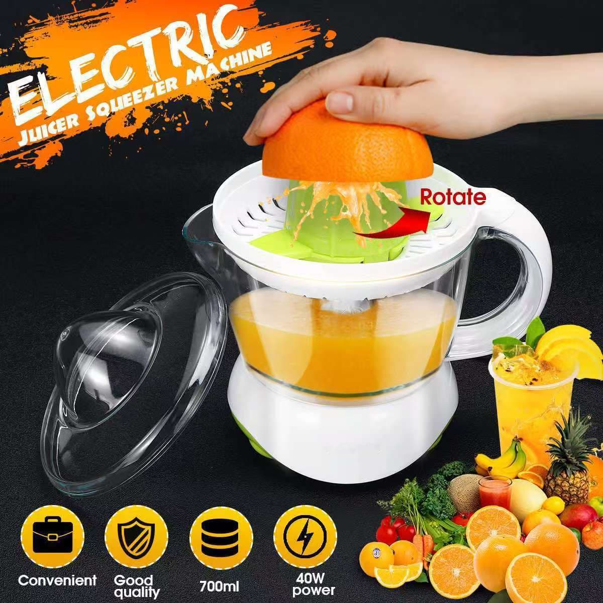 Orange Juicer, Small Household Electric Juicer for Oranges, Lemons, and Citrus, Automatic Fruit Juice Extractor