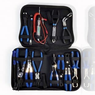Automotive Pliers Car Repair Tools 13pc Set Cross-border Hot Hose Clamp Pliers Band Clamp Pliers Pry Light Pliers Clamp Pliers