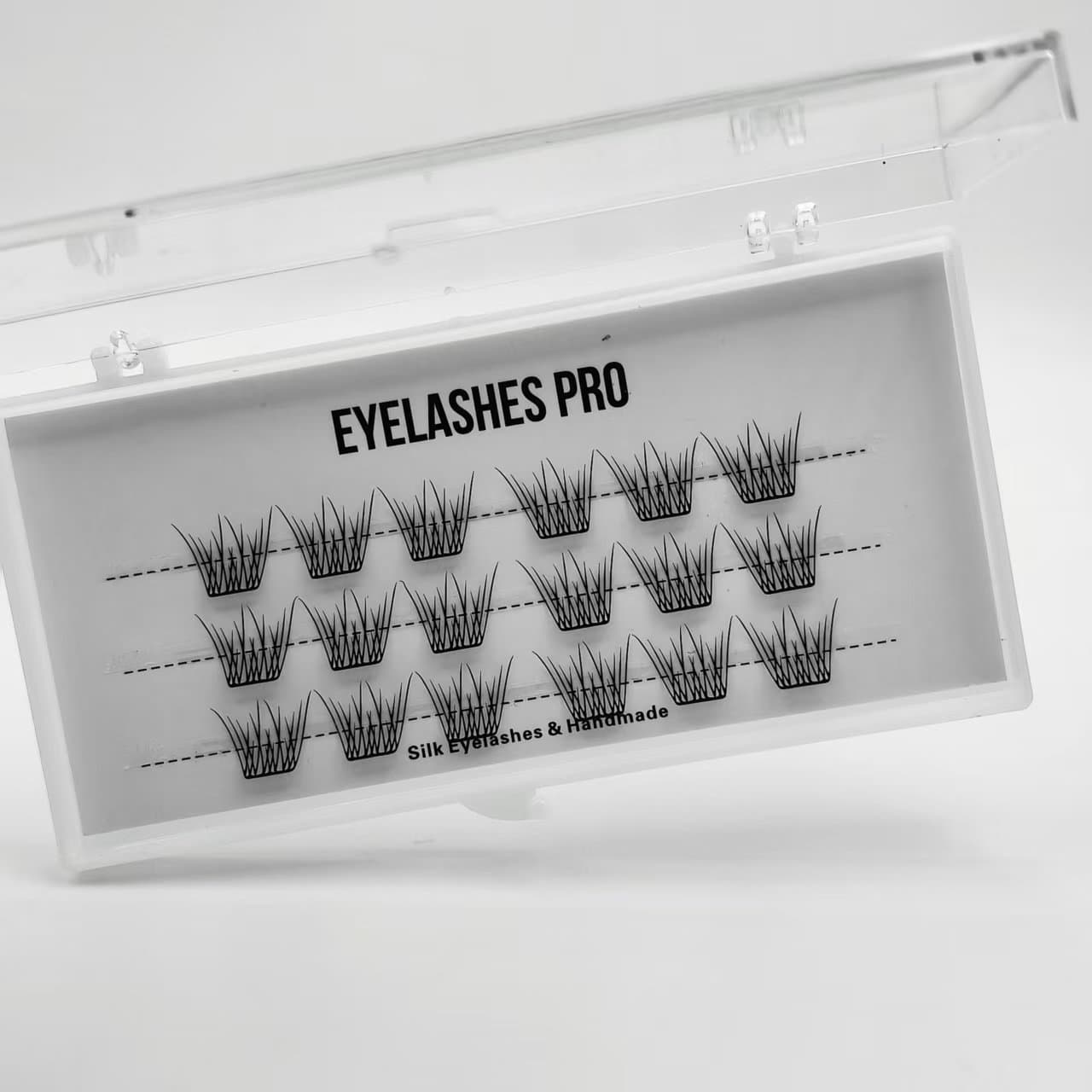 Kgyw Segmented Eyelashes Single Cluster Eyelashes Simulated Makeup Eyelashes
