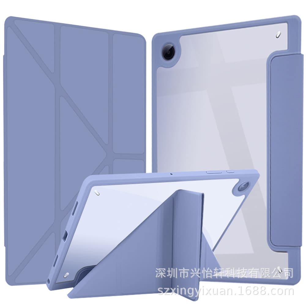 Acrylic Y-fold tablet protective case for Samsung Galaxy Tab S10 Ultra 14.6 A9 Plus 11